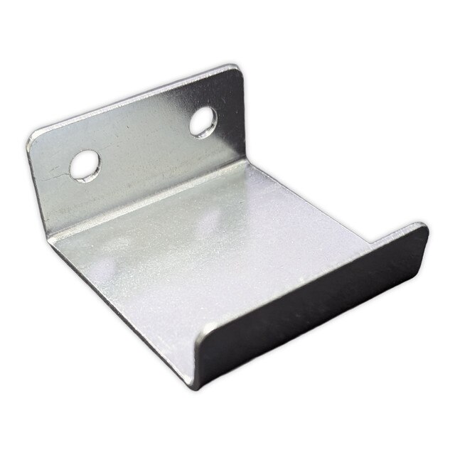 Galvanized roll-up door step plate stomp pad for mini storage door bottom bar
